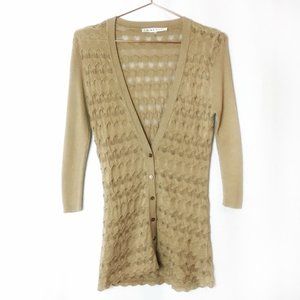 Trina Turk | Textured Open Weave Cardigan